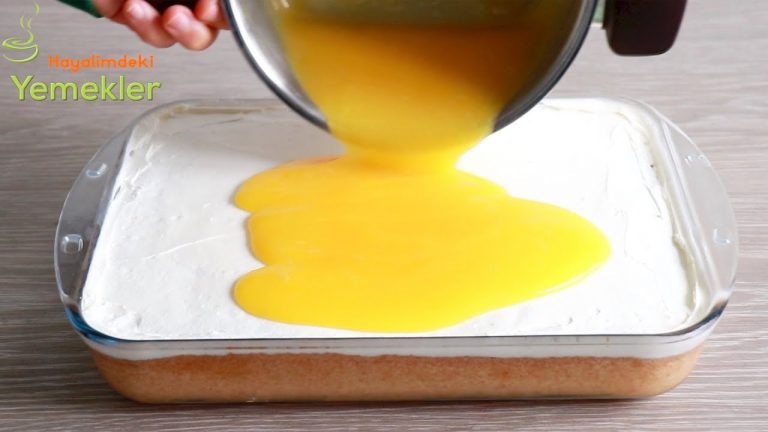 İDDİA EDİYORUM ‼️ BU TRİLEÇE  BU KIŞ EN ÇOK YAPILAN TATLI OLACAK ✅ PORTAKALLI KOLAY TRİLEÇE TARİFİ💯