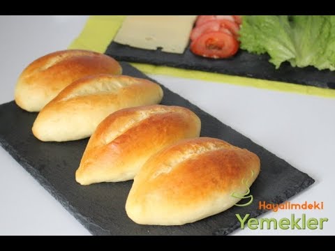 Yumuşak  Sandviç Ekmekler Yapın / Küçük SOMUN  Ekmek Tarifleri