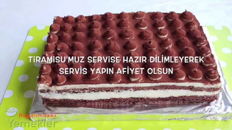 Tiramisu Tarifi ( Kek ile )