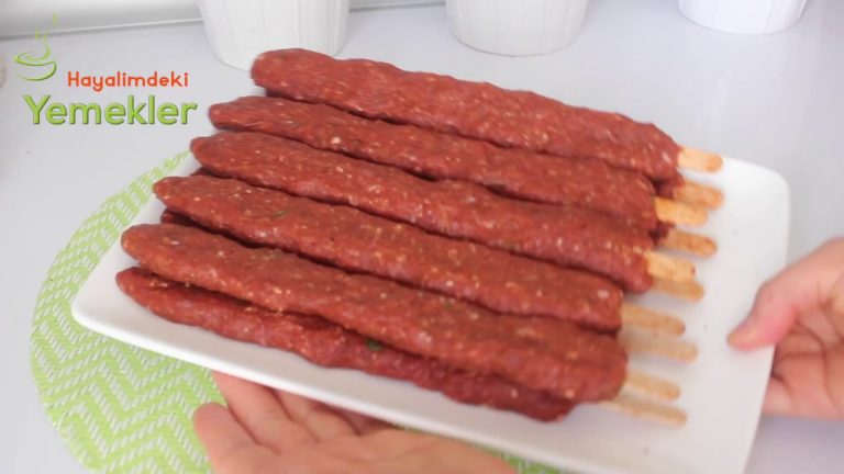 En Kolayından Lezzetli Şiş Kebab Tarifi İster Mangalda İster Tavada Yapın