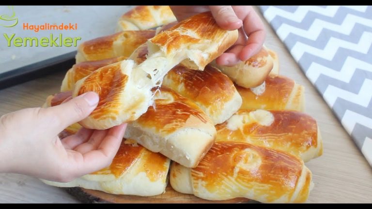 Bu Poğaça Hamurunda Şaşmayın Daha Yumuşağı Yok – Pamuk Gibi Yumuşacık Rulo Poğaça Tarifi
