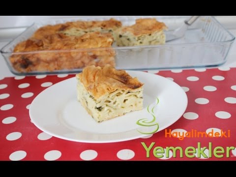 Makarnalı Börek ( Yalancı Su Böreği )