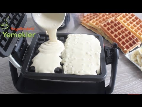 ŞİMDİYE KADAR YEDİĞİM EN İDDALI WAFFLE  KENDİNE HAYRAN BIRAKTIRIR  – WAFFLE NASIL YAPILIR