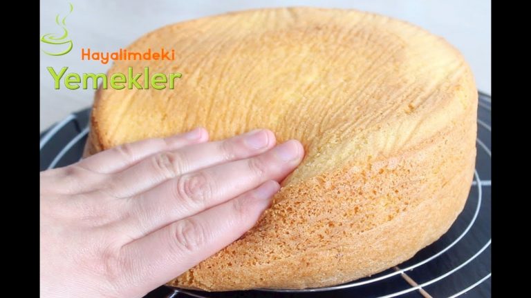 Rekor Denenen En Yumuşak SÜNGER PANDİSPANYA – Bu Tariften Daha Yumuşak Pandispanya Yok-Pasta Keki