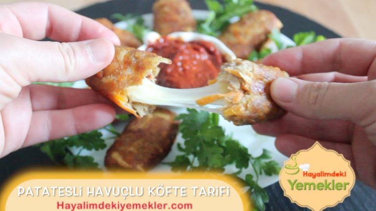 Patatesli Havuçlu Köfte Tarifi / Hayalimdeki Yemekler