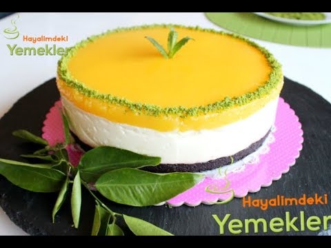 Fırın Gerektirmeyen Çok Pratik Portakallı Yalancı Cheesecake Tarifi – Kolay Çizkek Tarifi