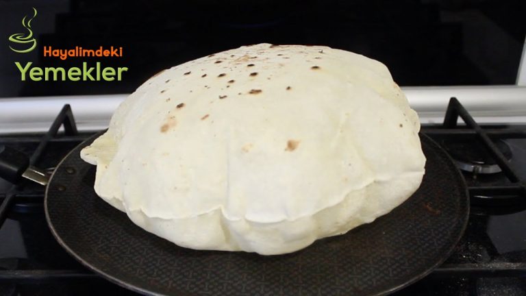 Tavada Lavaş Ekmek Tarifi /Püf Noktalarıyla BALON Ekmek Bazlama Nasıl Yapılır