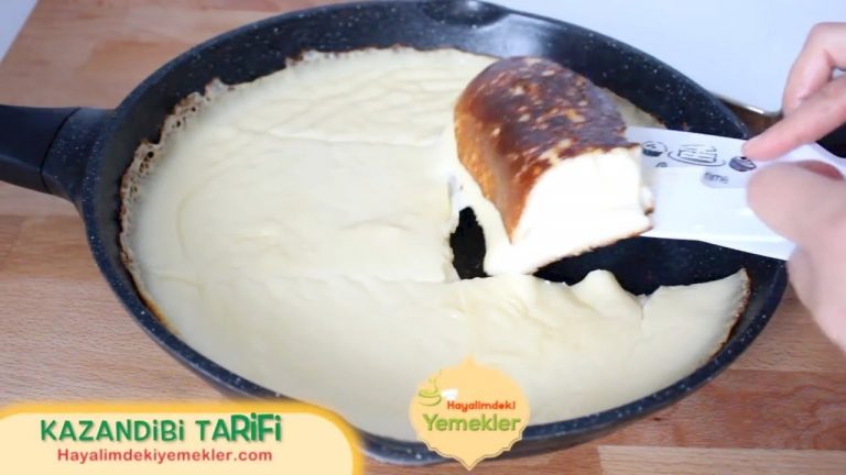 En Ucuz ve En Kolay bir O Kadarda Lezzetli Kazandibi Tarifi – Hazır Kazandibinden  daha Güzel :)