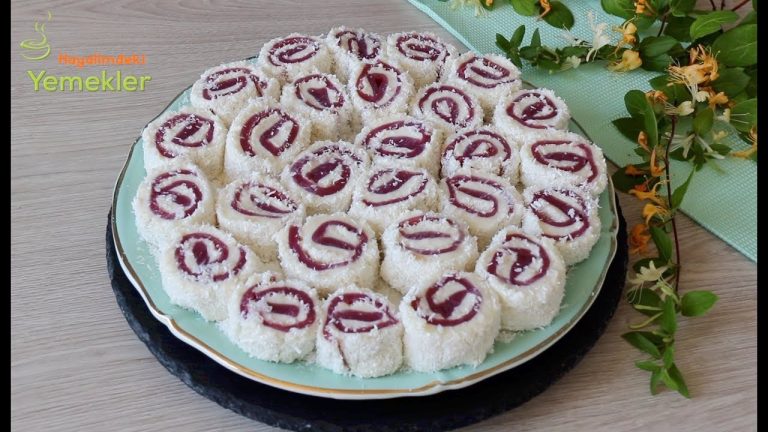 Böyle Kolay SARAY LOKUMU Hiç Görmediniz – Vişneli Saray Lokumu Tarifi