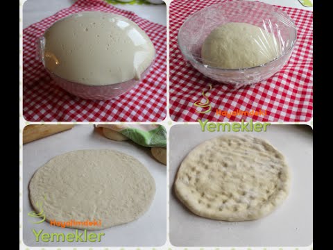 Muhteşem Pizza Hamuru Nasıl Yapılır – En iyi Pizza Hamuru Tarifi