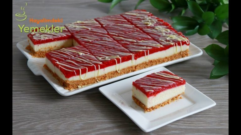 BU TARİFTE FIRIN YOK KREMA YOK ÇOK GÜZEL OLUYOR  ✅İRMİKLİ YAZ TATLISI 💯