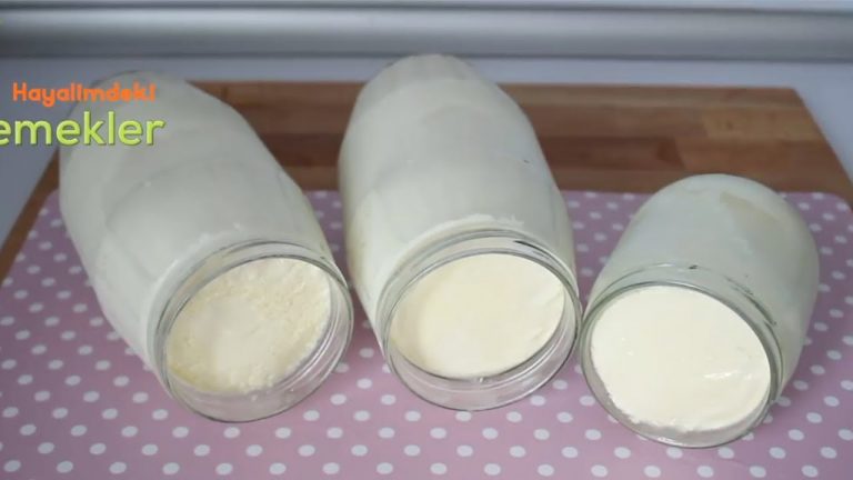Fırında Taş Gibi Yoğurt Mayalama – Kavanozda Yoğurt Nasıl Mayalanır- Yoğurt Nasıl Yapılır