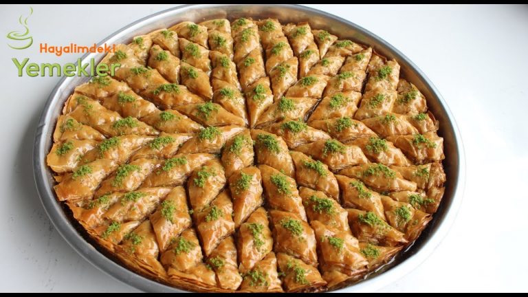 Böyle Çıtır Baklava Hiç Görmediniz Baklava Tarifi / Yıldız Baklava