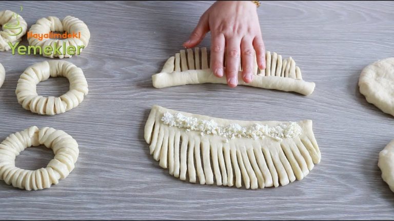 EN GARANTİLİ POĞAÇA HAMURU ✅ SİMİT ŞEKLİNDE ÇİZİK POĞAÇA 💯 PAMUK POĞAÇA