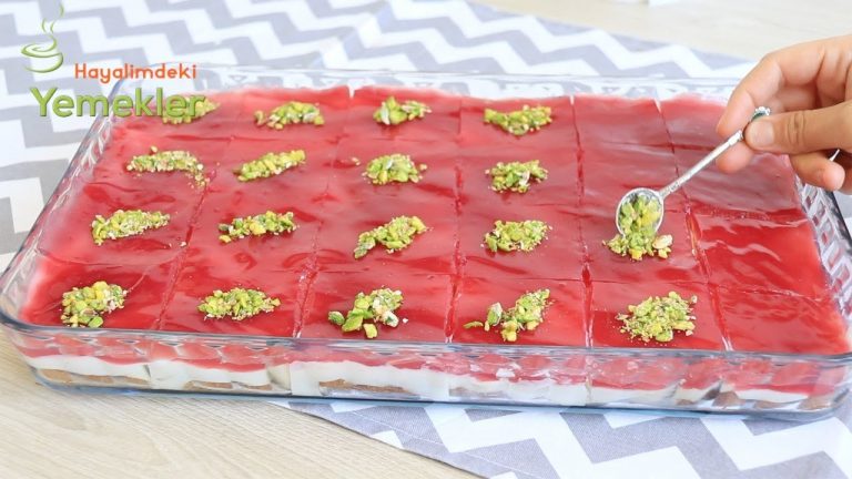 ETİMEK TATLISI'nı Böyle Yapın Herkesi Hayran Bırakın / Vişne Soslu ETİMEK TATLISI