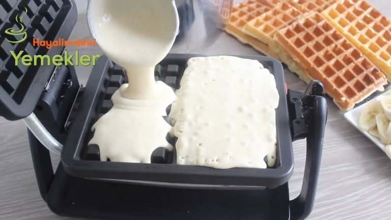 BU TARİFİ YEMEDEN ORJİNALİNİ YEDİM DEMEYİN ✅EN LEZZETLİ WAFFLE TARİFİ💯