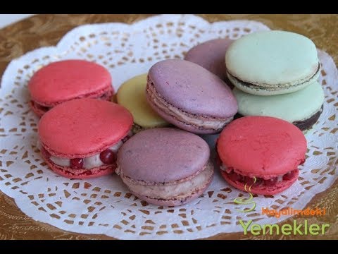 Macaron Tarifi / Macaron Nasıl Yapılır / İlk Macaron Deneyimim :)