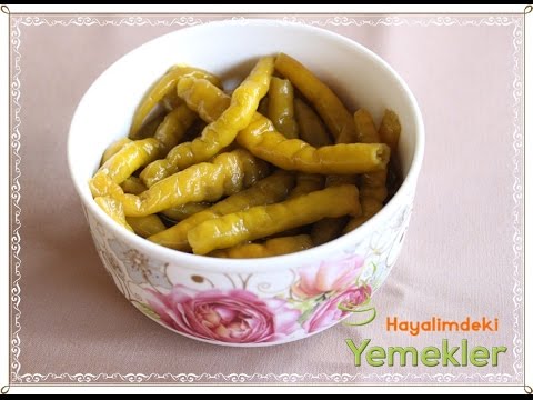 Yağlı Kıl Biber Turşusu – Hayalimdeki Yemekler