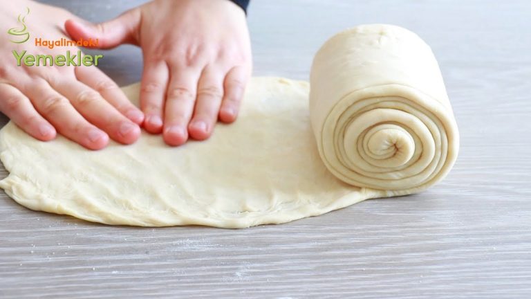 BU BÖREĞİN YAPILIŞINA İNANAMAYACAKSINIZ KATLARI TEK TEK SAYILIYOR ✅SADECE 1 BEZE İLE YAPTIM 💯