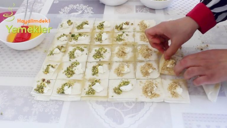 BU BAYRAM EL AÇMASI İLE UĞRAŞMAK İSTEMEYENLER İÇİN KOLAY BİR TATLI ✅ŞERBETLİ BAYRAM TATLISI 💯