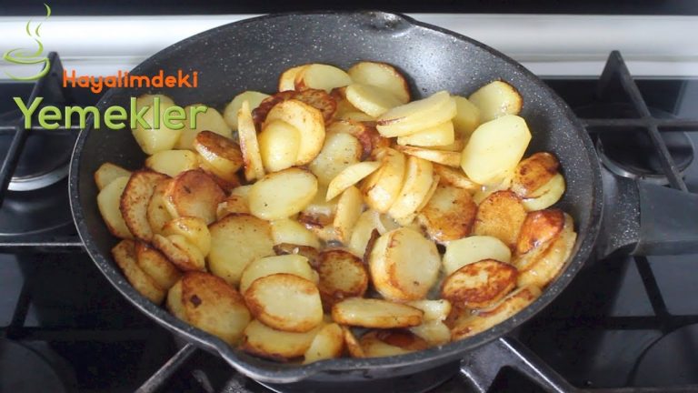 Kahvaltıya Özel Nefis Tereyağlı Patates Tarifi / Basit ve Çok Lezzetli Patates Kızartması
