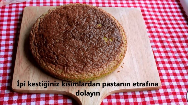 Pasta Keki İple Nasıl Kesilir