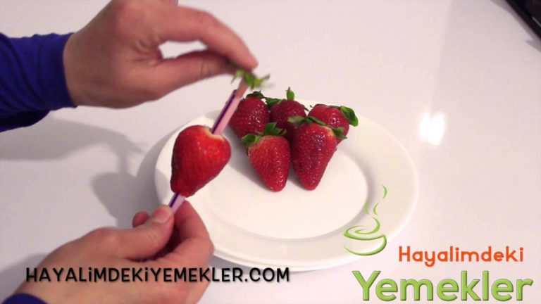 Çilek Ayıklamanın En Kolay Yolu