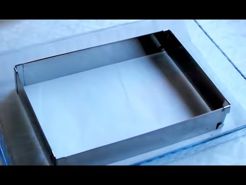 Açılan Dikdörtgen Kek Kalıbı