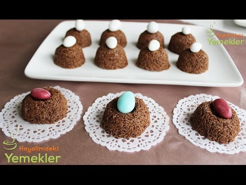 İki Malzemeli Kıtır Kurabiye ( Çikolatalı Kadayıf )