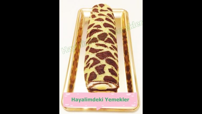 Leopar Desenli Rulo Pasta