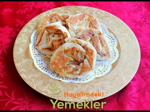 Tavada Gül Böreği Tarifi