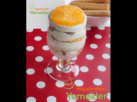 Kolay Portakallı Kup Tarifi